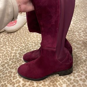 Tory Burch over the knee boots